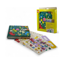 Lego IQ Combination Lock Journal Box Set Botanicals